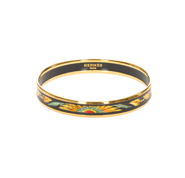 エルメス ゴールド メッキ バングル レディース HERMES 中古