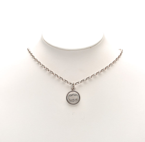 グッチ シルバー SV925 シルバー ネックレス レディース GUCCI 中古