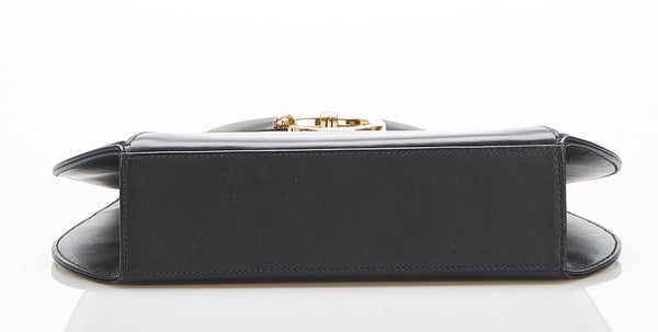 カルティエ パンテール ブラック レザー ショルダーバッグ レディース CARTIER 中古