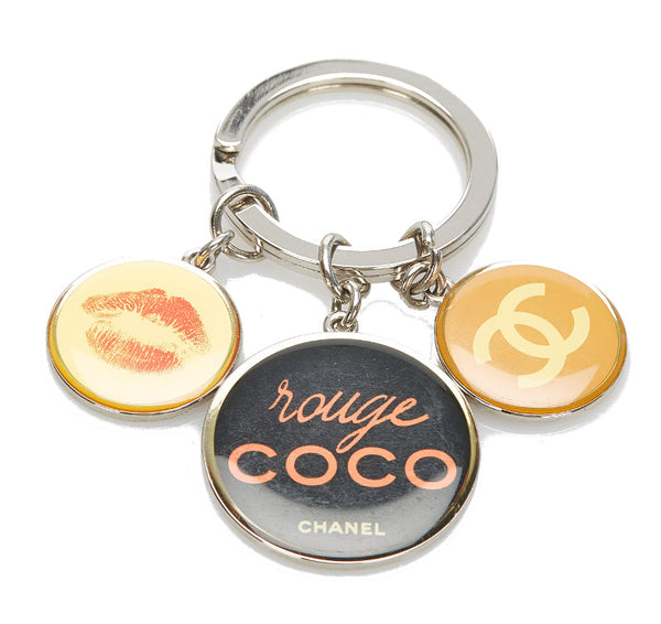 シャネル シルバー メタル キーホルダー レディース CHANEL 中古
