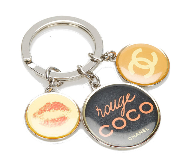 シャネル シルバー メタル キーホルダー レディース CHANEL 中古