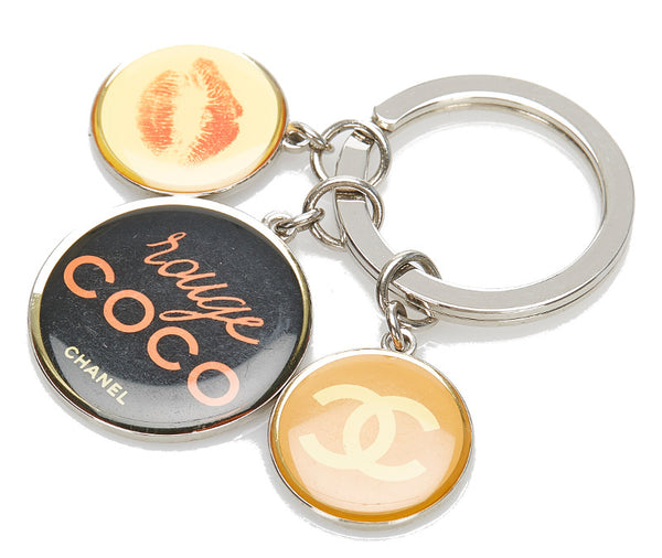 シャネル シルバー メタル キーホルダー レディース CHANEL 中古