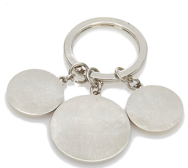 シャネル シルバー メタル キーホルダー レディース CHANEL 中古