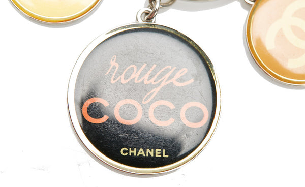 シャネル シルバー メタル キーホルダー レディース CHANEL 中古