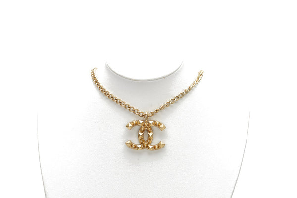 シャネル ゴールド メッキ ココマーク ネックレス レディース CHANEL 中古
