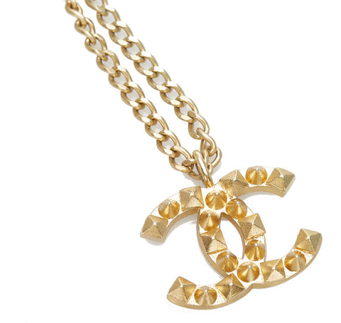 シャネル ゴールド メッキ ココマーク ネックレス レディース CHANEL 中古