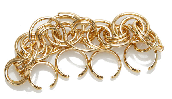 クロエ ゴールド メッキ リング 指輪 レディース Chloe 中古