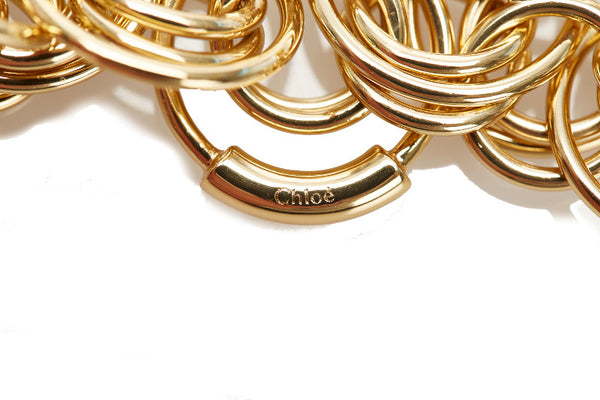 クロエ ゴールド メッキ リング 指輪 レディース Chloe 中古