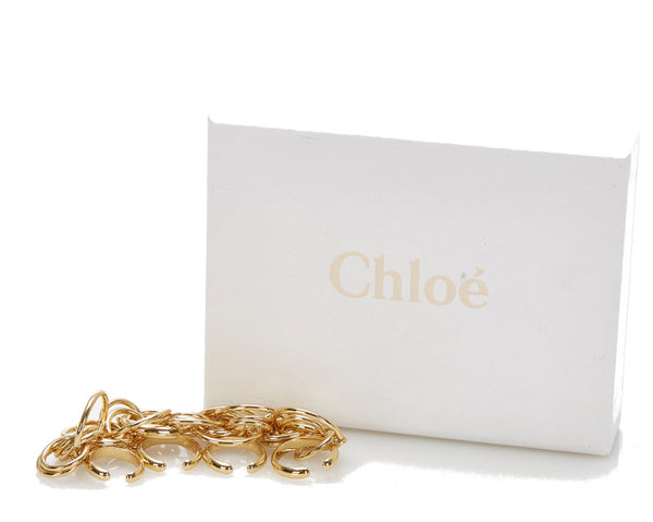 クロエ ゴールド メッキ リング 指輪 レディース Chloe 中古