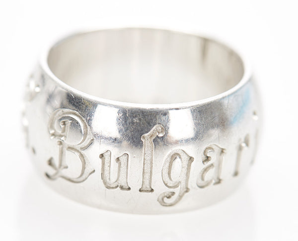 ブルガリ SV925 シルバー save the Children リング 指輪 レディース BVLGARI 10号 中古
