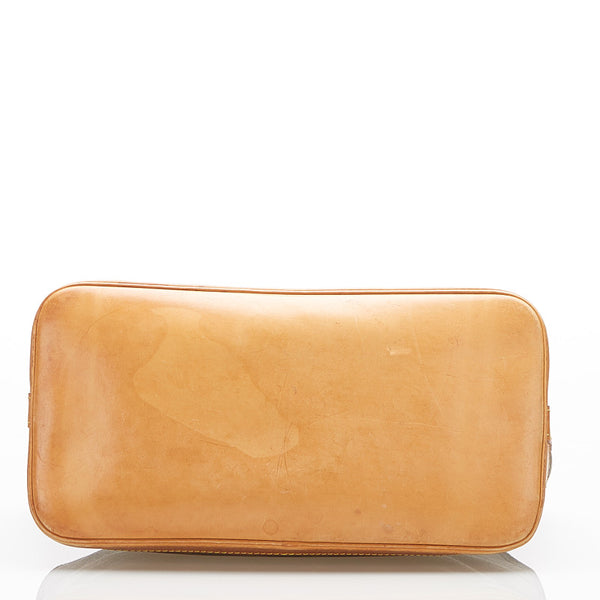 ルイ ヴィトン モノグラム アルマ M51130 ブラウン PVC レザー ハンドバッグ レディース LOUIS VUITTON 中古