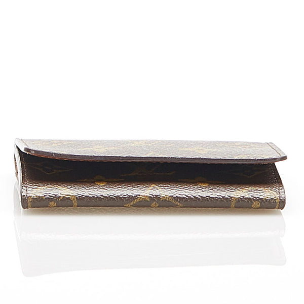 ルイ ヴィトン モノグラム アンヴェロップカルトドゥヴィジット M62920 ブラウン PVC 名刺入れ レディース LOUIS VUITTON 中古
