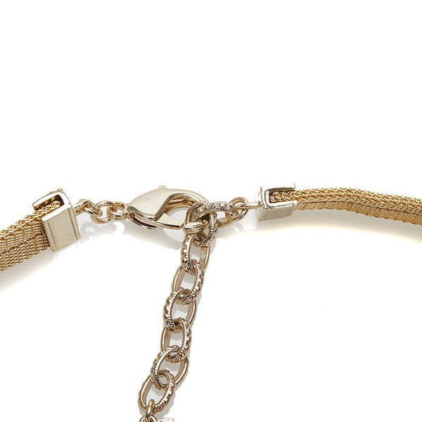 シャネル ゴールド メタル ロゴ チョーカー レディース CHANEL 中古