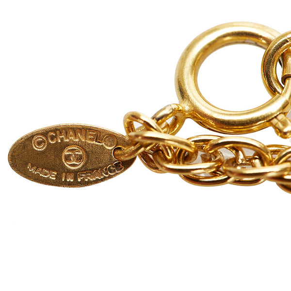 シャネル ゴールド メタル ココマーク ネックレス レディース CHANEL 中古