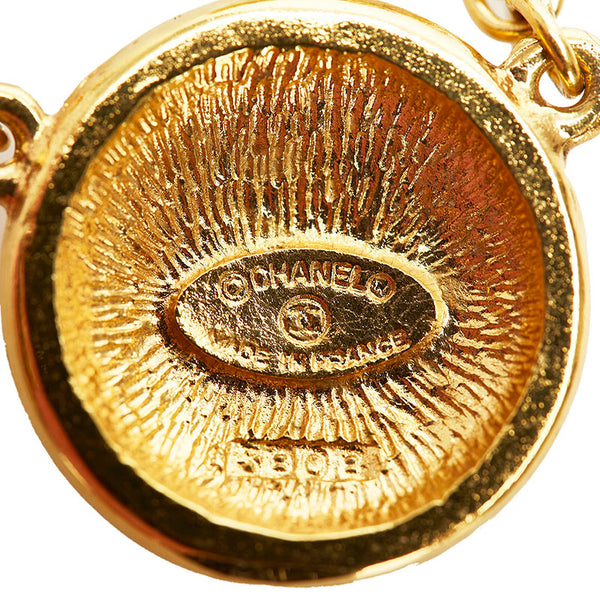 シャネル ゴールド メタル ココマーク ネックレス レディース CHANEL 中古