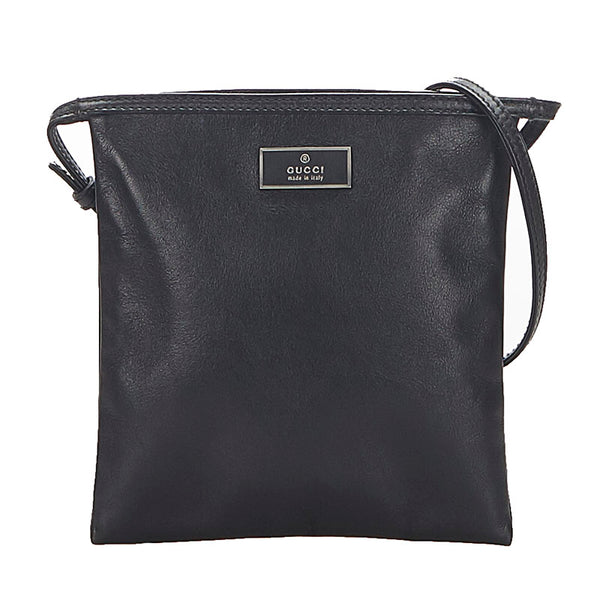 グッチ 039・0999 ブラック レザー ハンドバッグ レディース GUCCI 中古