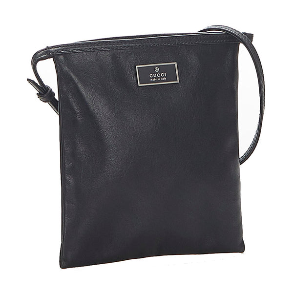 グッチ 039・0999 ブラック レザー ハンドバッグ レディース GUCCI 中古