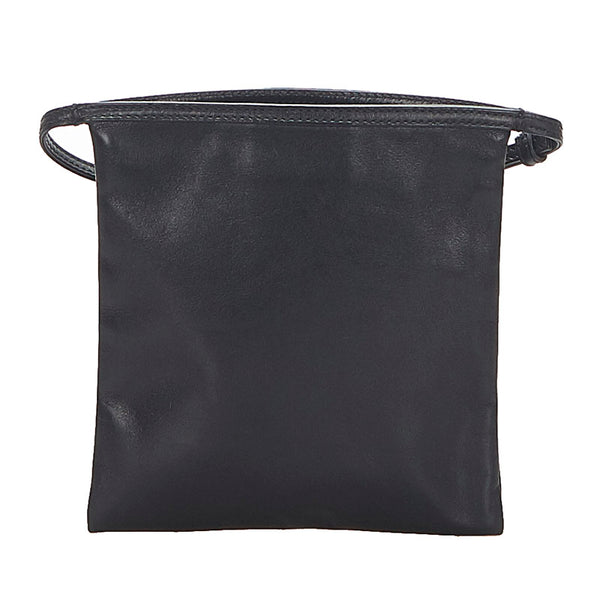 グッチ 039・0999 ブラック レザー ハンドバッグ レディース GUCCI 中古