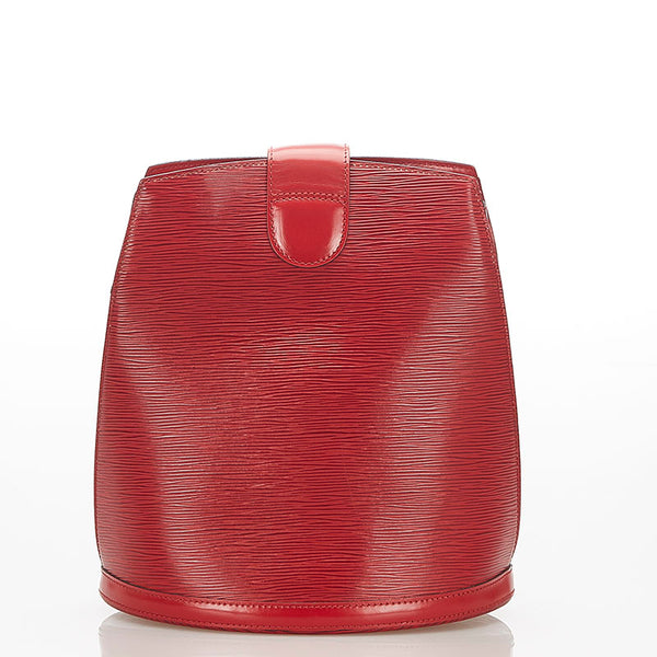 ルイ ヴィトン エピ クリュニー M52257 レッド レザー 肩掛け ショルダーバッグ レディース LOUIS VUITTON 中古