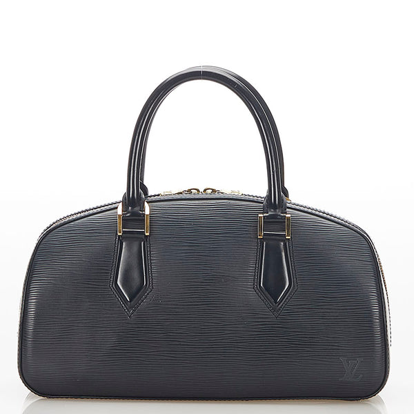 ルイ ヴィトン エピ ジャスミン Ｍ52082 ブラック レザー ハンドバッグ レディース LOUIS VUITTON 【中古】