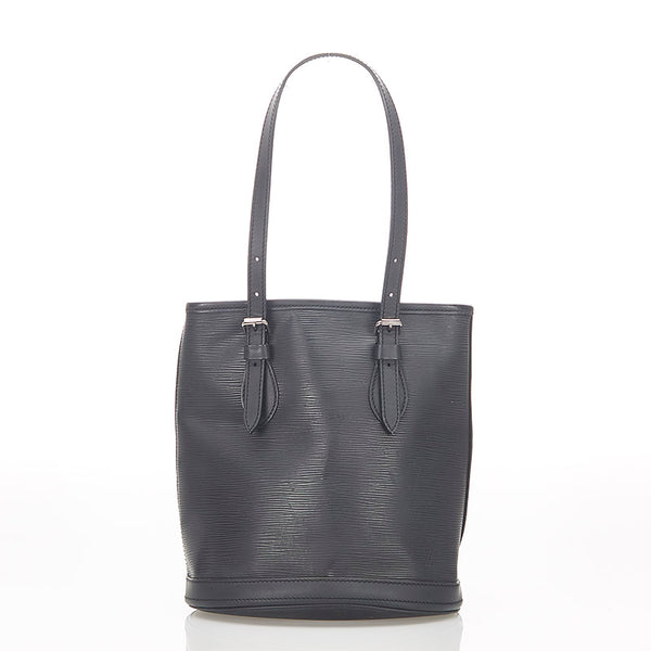 ルイ ヴィトン エピ バケットPM M58992 ブラック レザー トートバッグ レディース LOUIS VUITTON 【中古】
