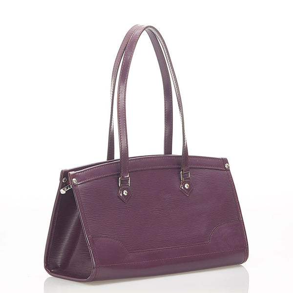 ルイ ヴィトン エピ マドレーヌPM M5933K パープル レザー トートバッグ レディース LOUIS VUITTON 【中古】