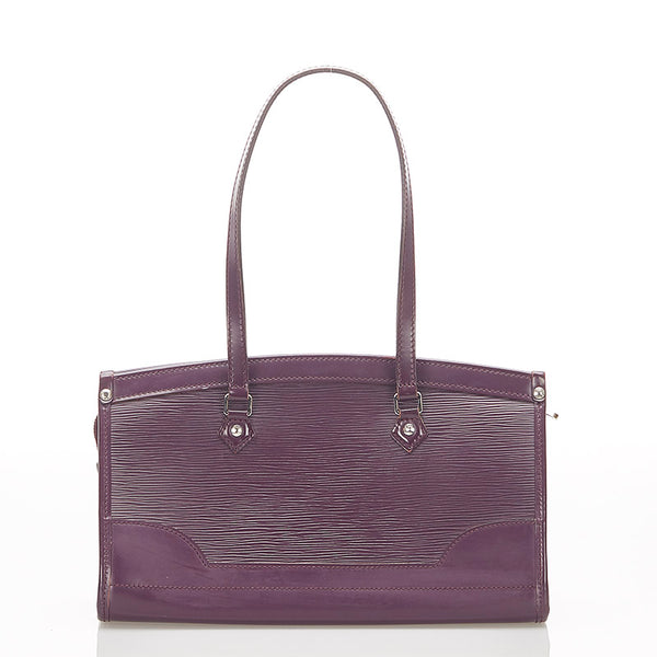 ルイ ヴィトン エピ マドレーヌPM M5933K パープル レザー トートバッグ レディース LOUIS VUITTON 【中古】