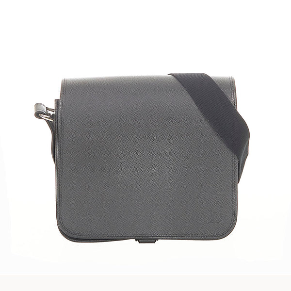 ルイ ヴィトン タイガ アンドレイ M32482 ブラック レザー メッセンジャーバッグ メンズ LOUIS VUITTON 【中古】
