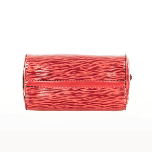 ルイ ヴィトン エピ  スピーディ25 M43017 レッド レザー ハンドバッグ レディース LOUIS VUITTON 【中古】