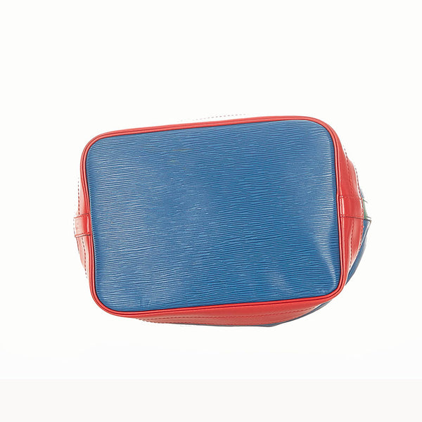 ルイ ヴィトン エピ ノエ  M44082 ブルー グリーン レッド トリコカラー  レザー ショルダーバッグ レディース LOUIS VUITTON 【中古】