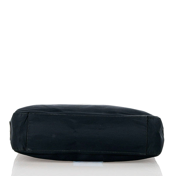 プラダ ブラック ナイロン ショルダーバッグ レディース PRADA 【中古】
