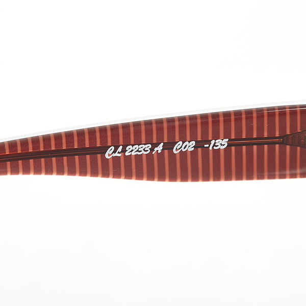 クロエ サングラス CL 2233 A ブラウン プラスチック メタル レディース Chloe 【中古】