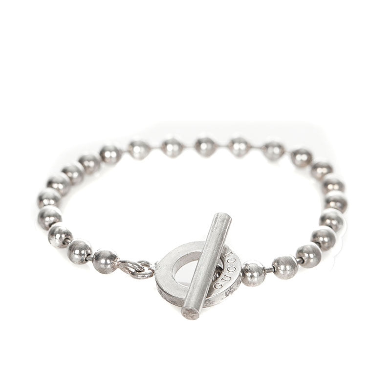 グッチ SV925 シルバー ブレスレット レディース GUCCI 【中古】