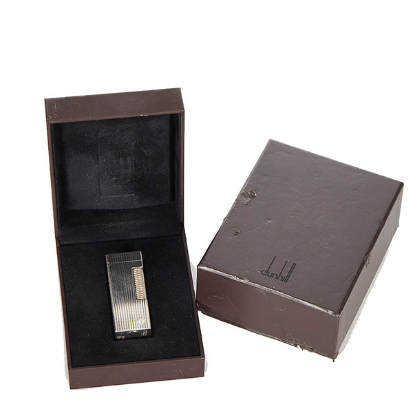 ダンヒル シルバー メタル ライター メンズ Dunhill 【中古】