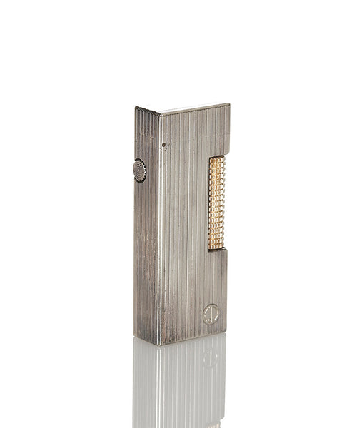 ダンヒル シルバー メタル ライター メンズ Dunhill 【中古】