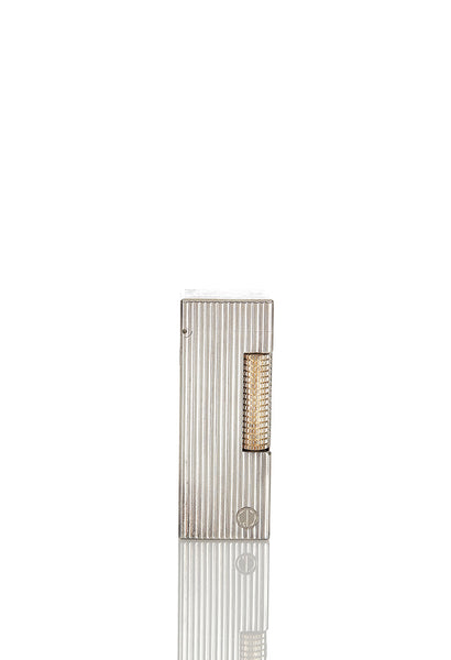 ダンヒル シルバー メタル ライター メンズ Dunhill 【中古】