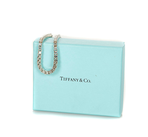 ティファニー SV925 シルバー ベネチアン　 ブレスレット レディース TIFFANY&Co. 【中古】
