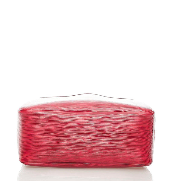 ルイ ヴィトン エピ ドーヴィル ハンドバッグ レッド レザー レディース LOUIS VUITTON 【中古】