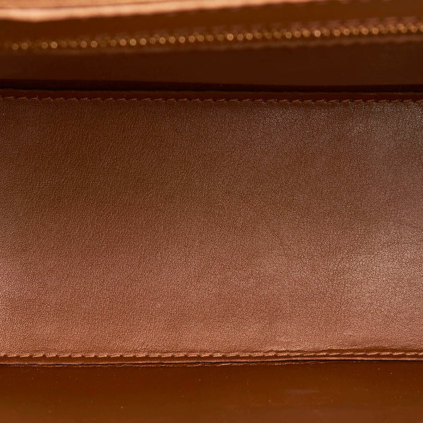 ルイ ヴィトン モノグラム ヴェルニ クリスティGM ショルダーバッグ M91107 ブロンズ レザー レディース LOUIS VUITTON 【中古】