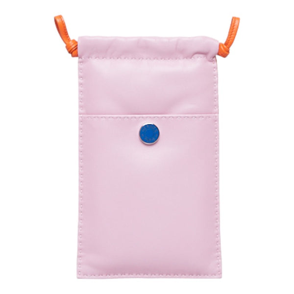 エルメス ピロ スマートフォンケース ポーチ モーヴシルベストル オレンジポピー アニョーミロ レディース HERMES 【中古】