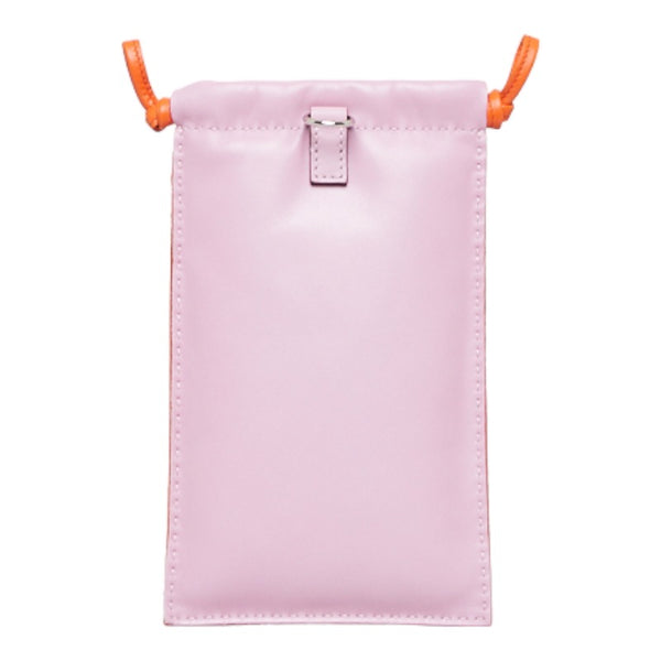 エルメス ピロ スマートフォンケース ポーチ モーヴシルベストル オレンジポピー アニョーミロ レディース HERMES 【中古】