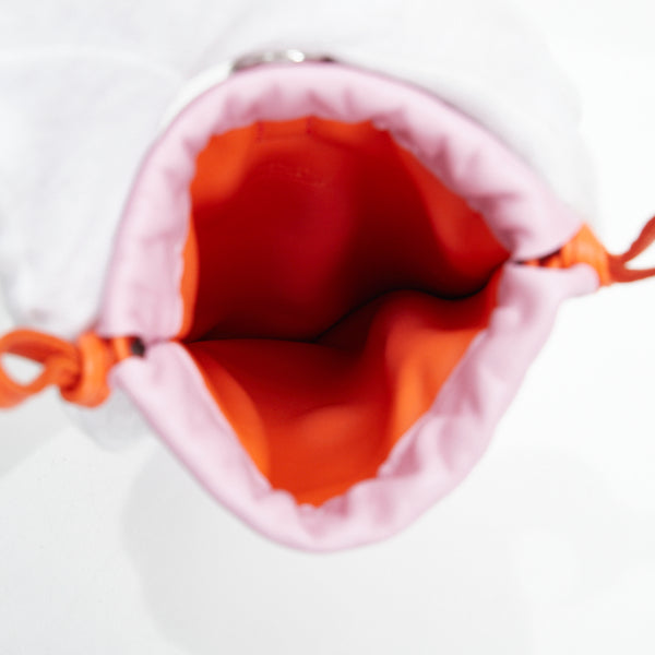 エルメス ピロ スマートフォンケース ポーチ モーヴシルベストル オレンジポピー アニョーミロ レディース HERMES 【中古】