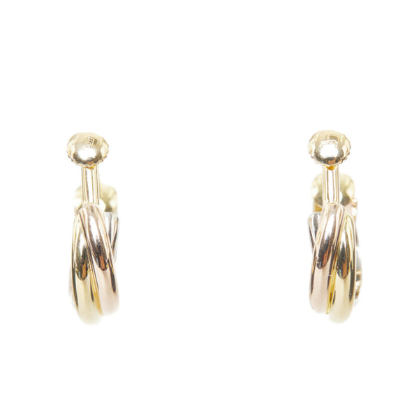 カルティエ トリニティ イヤリング CRB8017100 K18YG イエローゴールド レディース CARTIER 【中古】