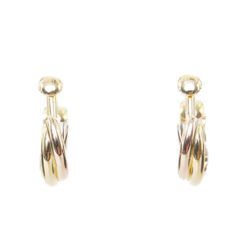 カルティエ トリニティ イヤリング CRB8017100 K18YG イエローゴールド レディース CARTIER 【中古】