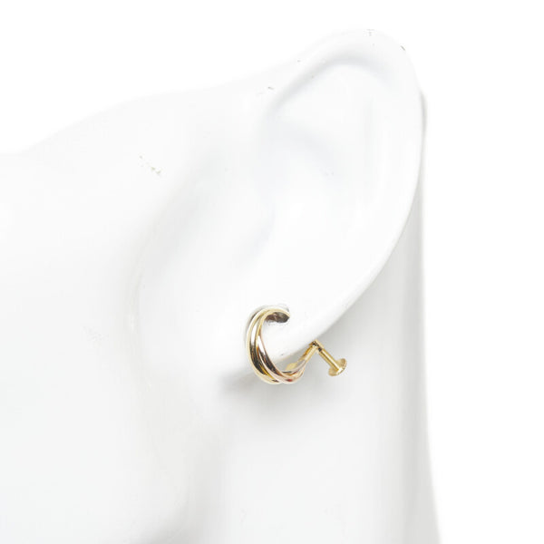 カルティエ トリニティ イヤリング CRB8017100 K18YG イエローゴールド レディース CARTIER 【中古】