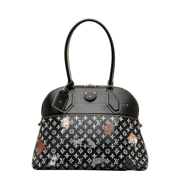 ルイ ヴィトン キャットグラム アルマ スープル ハンドバッグ ショルダーバッグ 2WAY M44403 ブラック レザー レディース LOUIS VUITTON 【中古】