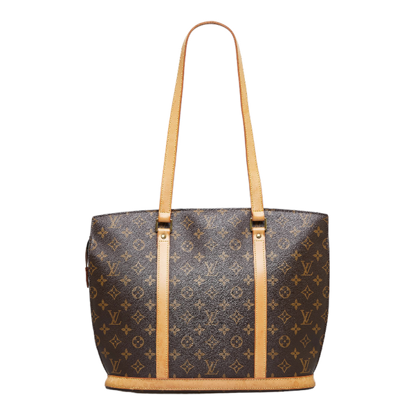 ルイ ヴィトン モノグラム バビロン トートバッグ ショルダーバッグ M51102 ブラウン PVC レザー レディース LOUIS VUITTON 【中古】