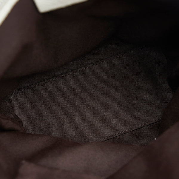 グッチ GGキャンバス ハンドバッグ トートバッグ 153361 ブラウン キャンバス レザー レディース GUCCI 【中古】