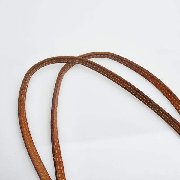 ルイ ヴィトン ダミエ アズール ネヴァーフルMM トートバッグ ショルダーバッグ N51107 ホワイト PVC レザー レディース LOUIS VUITTON 【中古】