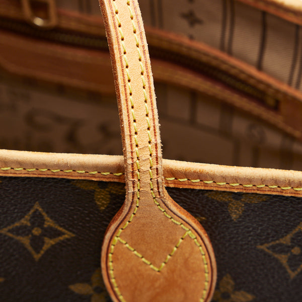 ルイ ヴィトン モノグラム ネヴァーフルPM ハンドバッグ トートバッグ M40155 ブラウン PVC レザー レディース LOUIS VUITTON 【中古】